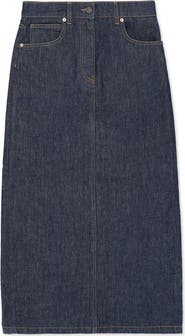 Fortela Jorgy Indigo Rinse Denim Skirt