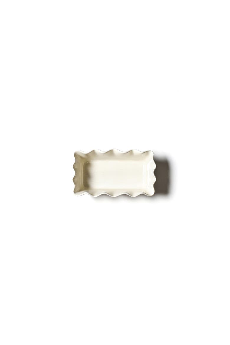 Signature White Ruffle Loaf Pan, Alternate, color, White