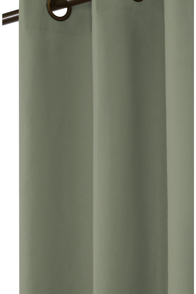 Set of 2 Cotton Curtain Panels, Alternate, color, SAGE