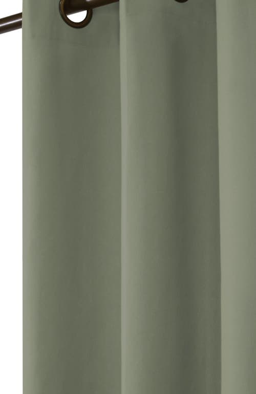Outdoor Decor By Commonwealth Set Of 2 Cotton Curtain Panels In Green