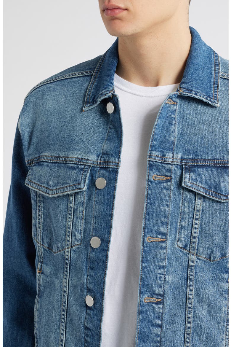 Vaughn DL Performance Trucker Jacket, Alternate, color, LAKEWOOD