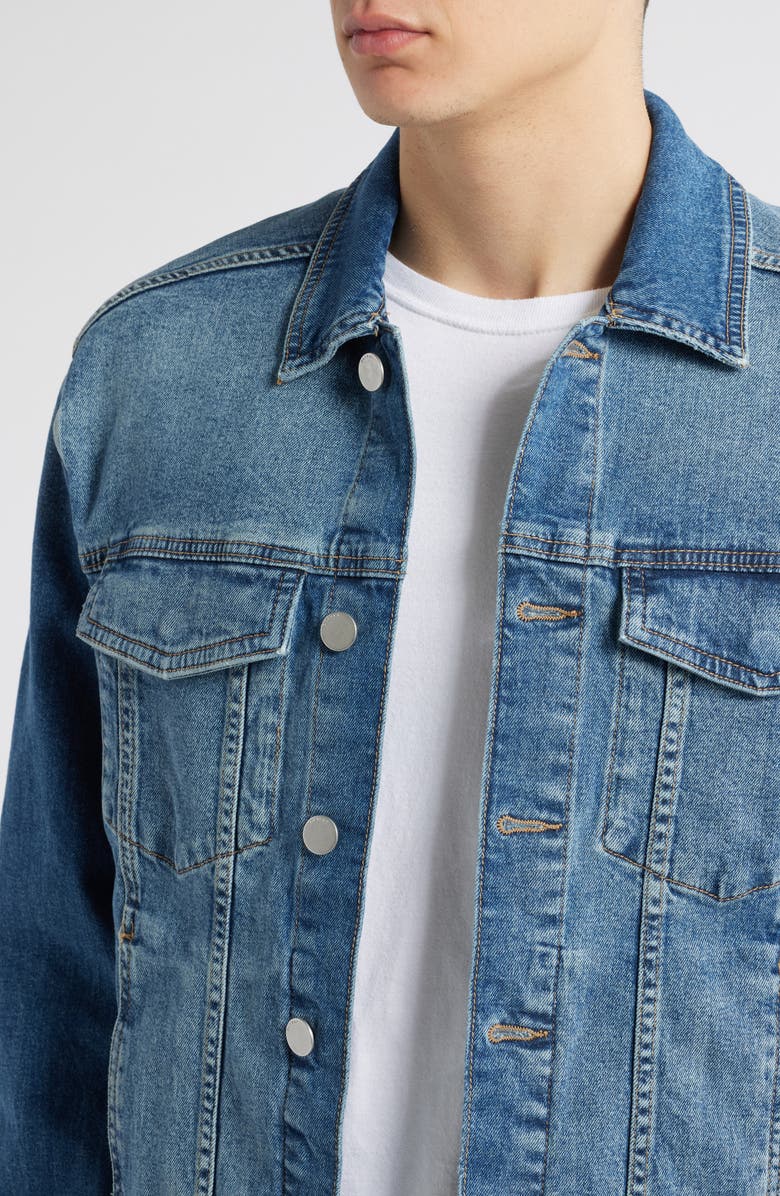 DL1961 Vaughn Denim Trucker Jacket, Alternate, color, Lakewood