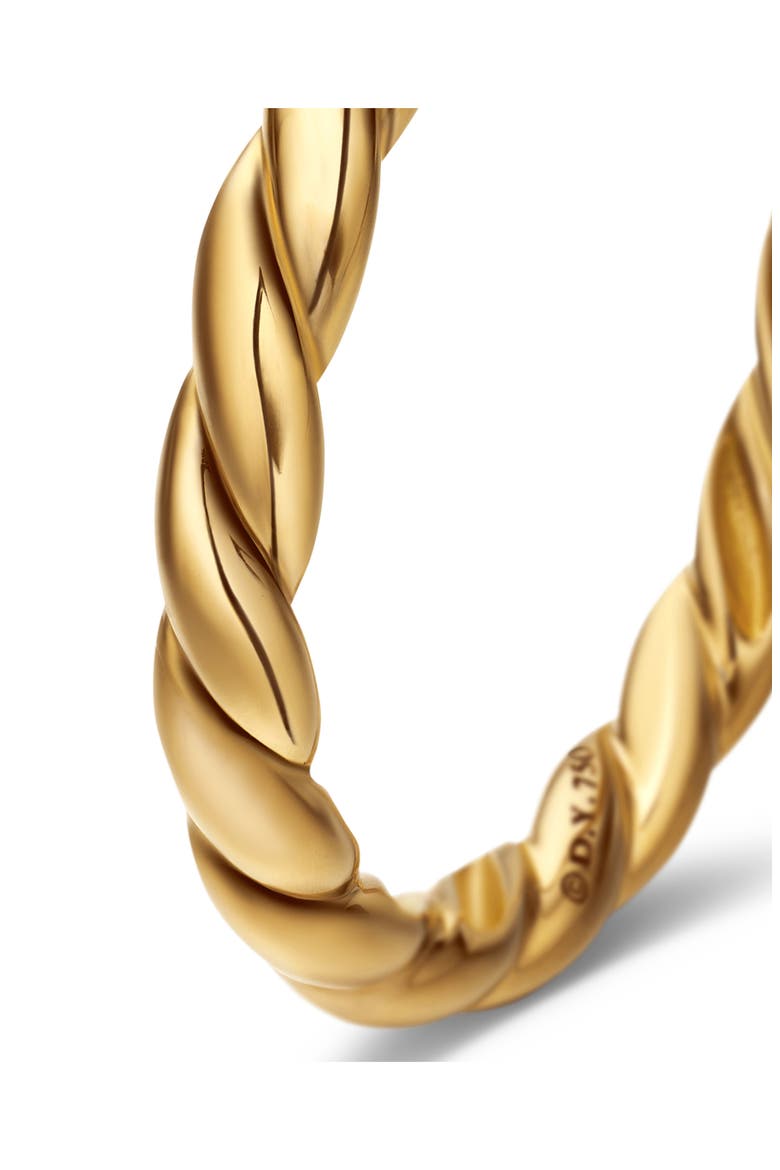 Paveflex Ring in 18K Gold, 2.7mm, Alternate, color, YELLOW GOLD