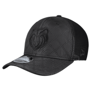 New Era Men's New Era Black Memphis Grizzlies Quilted 9SEVENTY Trucker Adjustable Hat