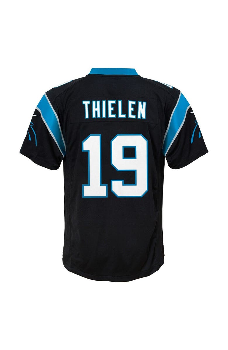 Nike Youth Nike Adam Thielen Black Carolina Panthers Game Jersey, Alternate, color, 