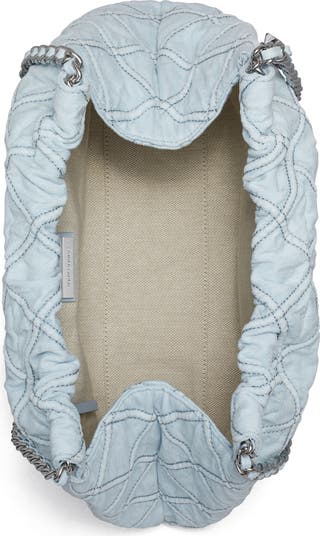 【Tory Burch】Fleming Soft Denim Hobo Bag ◆国内発送◆ Amazon.com: Tory Burch Women's Fleming Soft Denim Drawstring