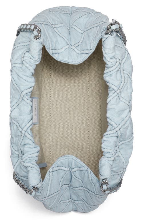 Tory Burch Fleming Soft Denim Shoulder Bag
