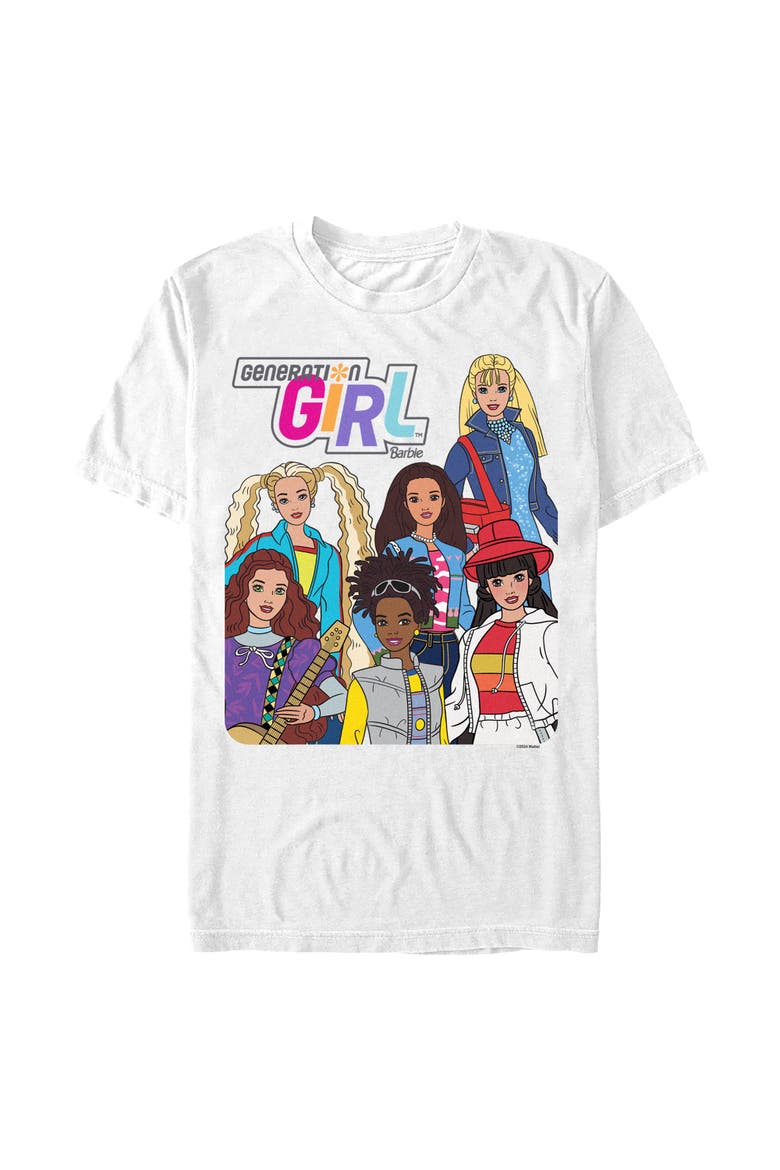 Men's Generation Girl Fashion Cover T-Shirt, Main, color, White