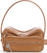 Acne Studios Camero Party Leather Shoulder Bag