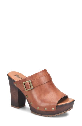Korks Allie Slide Sandal In Tan