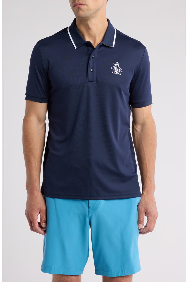 Earl Tipped Polo, Main, color, BLUE IRIS