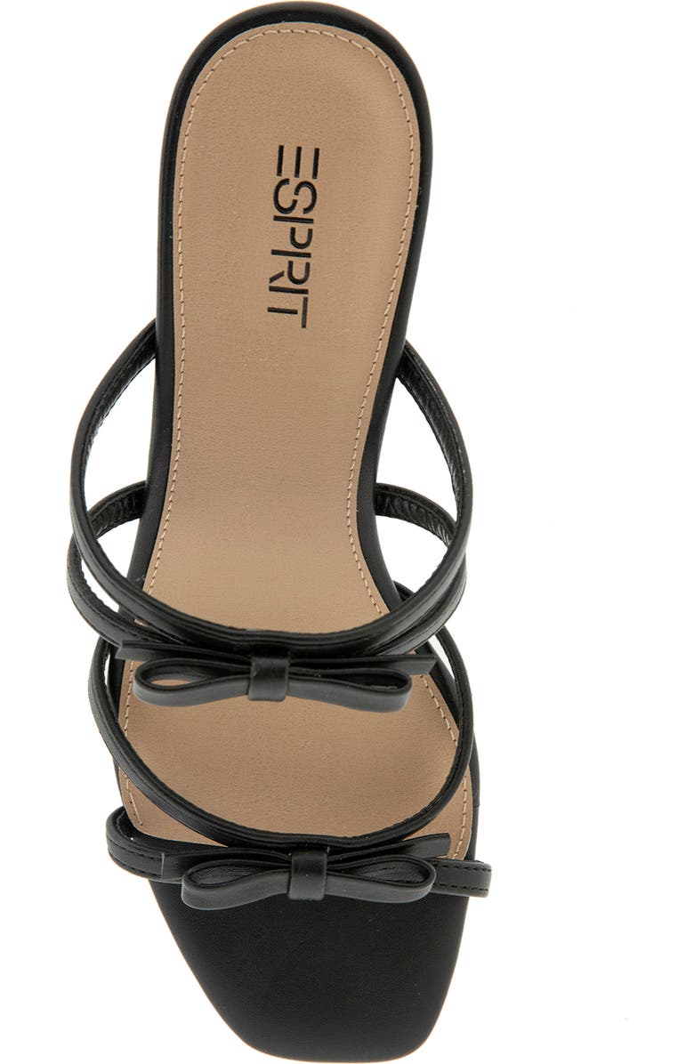 Esprit Cynthia Sandal, Alternate, color, Black Pu