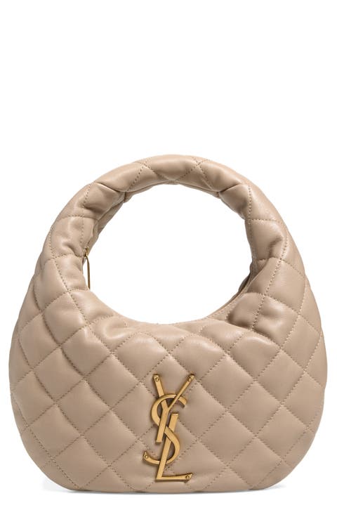 Baby Icare Quilted Leather Hobo Bag