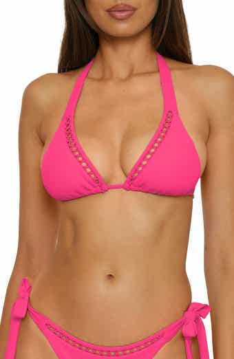 Becca Modern Edge Triangle Bikini Top