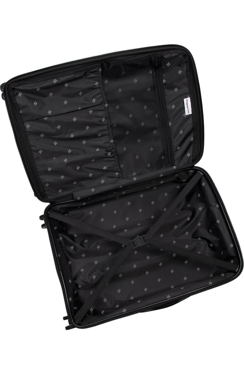 IT LUGGAGE Traversed 21-Inch Spinner Carry-On Luggage, Alternate, color, Black