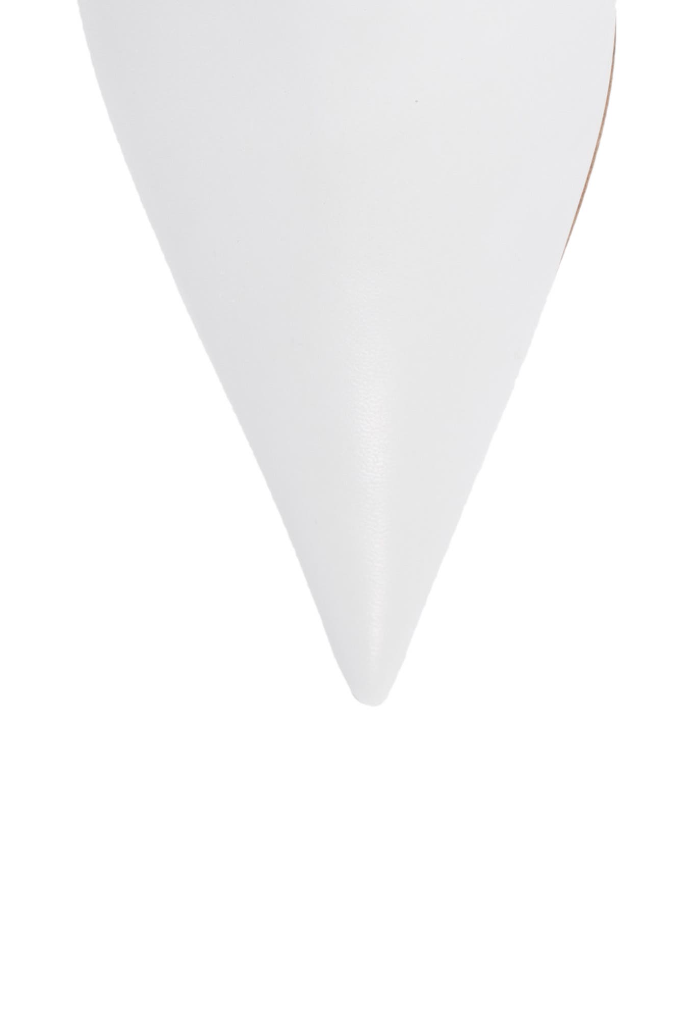 Amina Muaddi Pernille Pointed Toe Wedge Bootie, Alternate, color, 