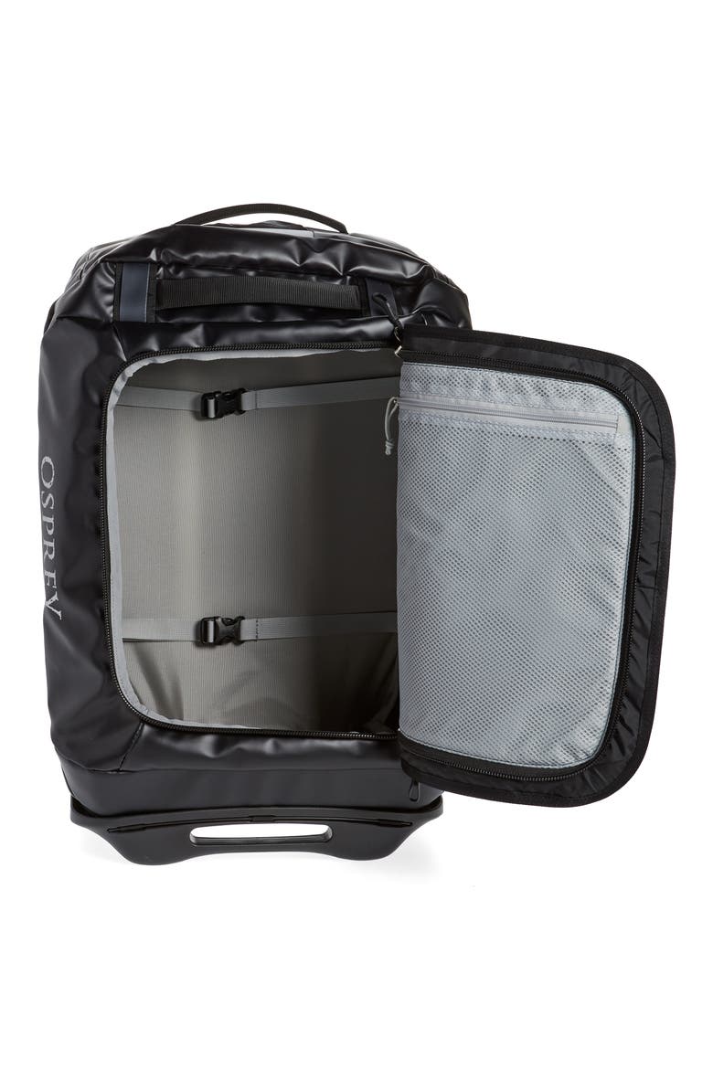 Transporter 22-Inch 40-Liter Wheeled Duffle Bag, Alternate, color, BLACK