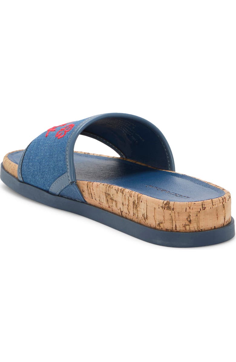 Lucky Brand Dylina Slide Sandal, Alternate, color, Light Wash
