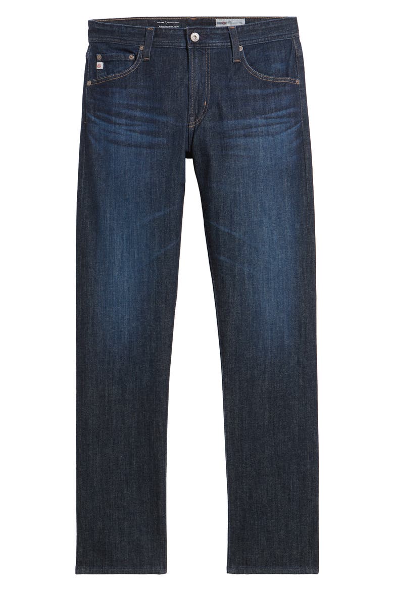 Tellis Slim Fit Stretch Jeans, Alternate, color, DARK CANYON