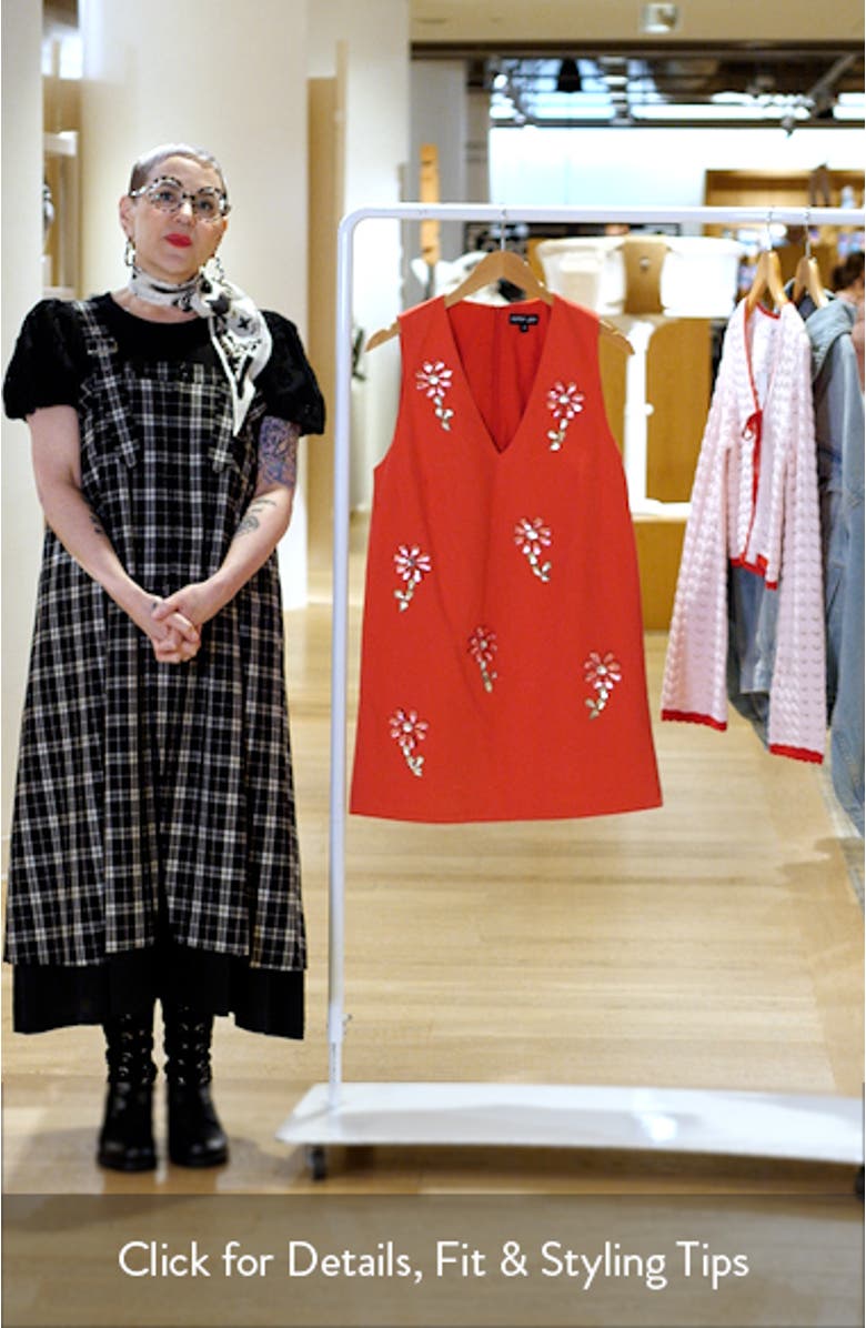 Field Crystal Cotton Minidress, sales video thumbnail