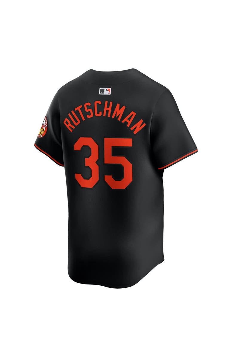 Nike Men's Nike Adley Rutschman Black Baltimore Orioles Alternate Limited Player Jersey, Alternate, color, 