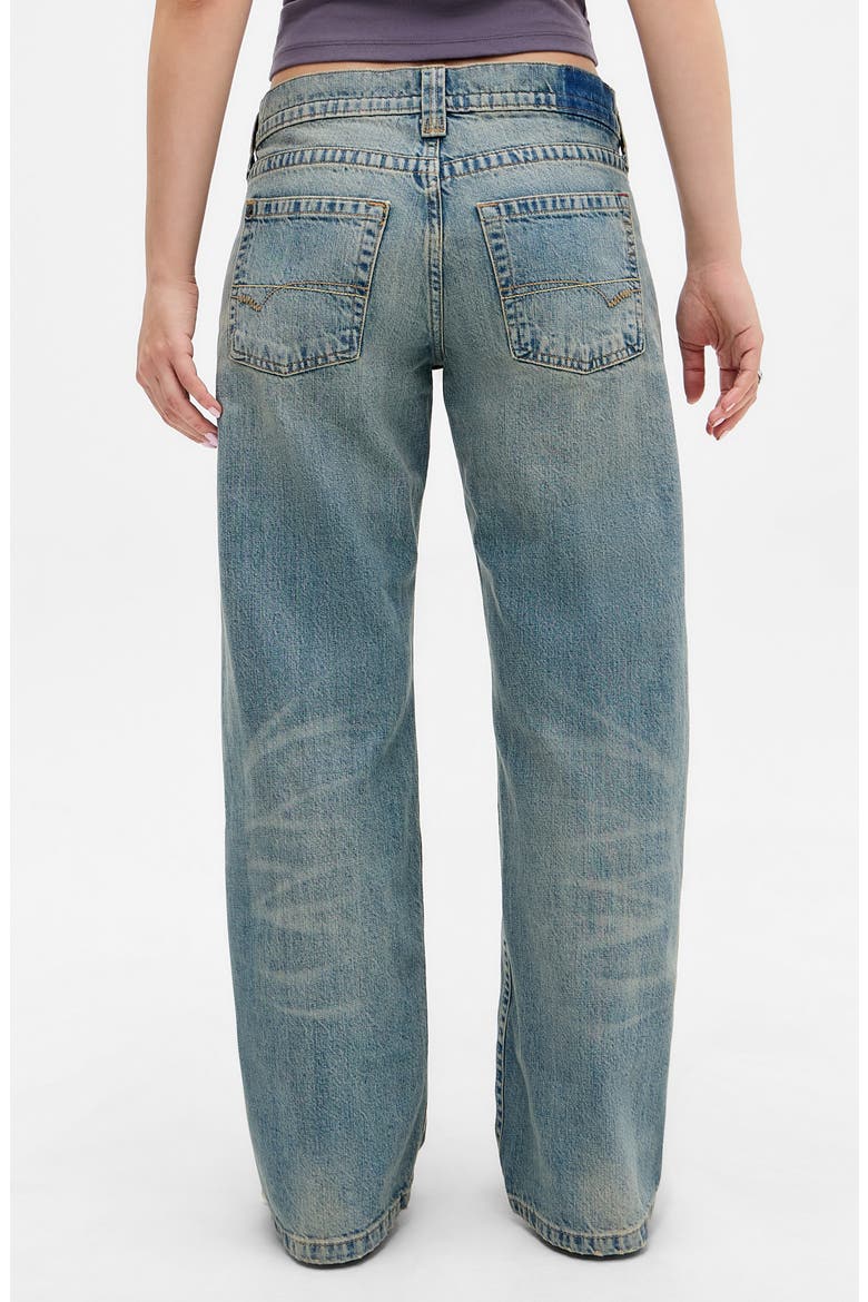 Kayla Aruba Wide Leg Jeans, Alternate, color, TINTED BLUE