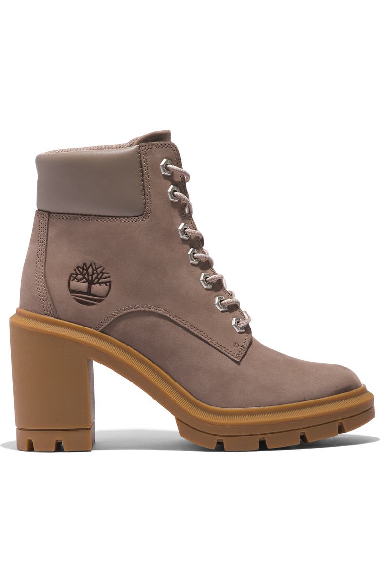 Timberland Allington Heights Block Heel Boot, Alternate, color, Taupe Gray