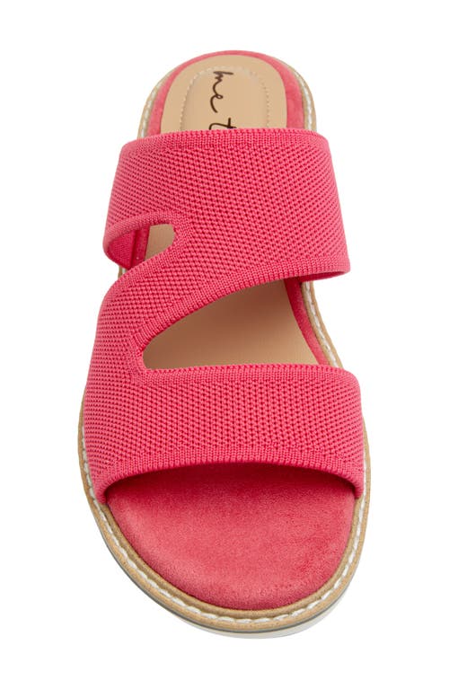 Me Too Ailee Wedge Slide Sandal In Punch