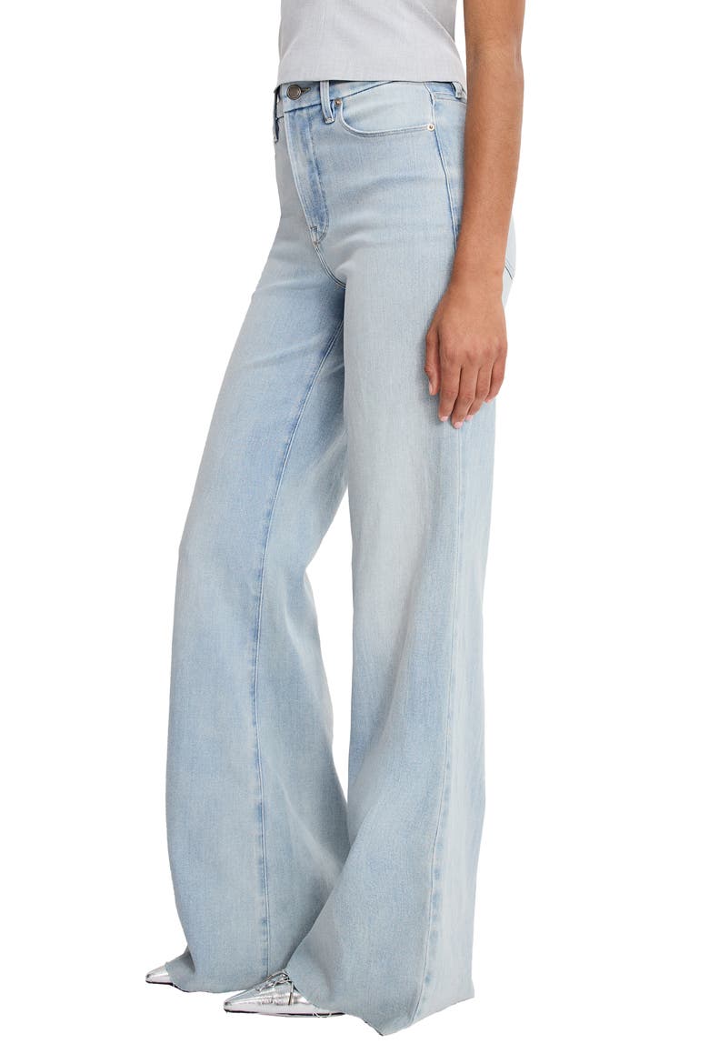 Soft-Tech Good Waist Palazzo Jeans, Alternate, color, INDIGO1145