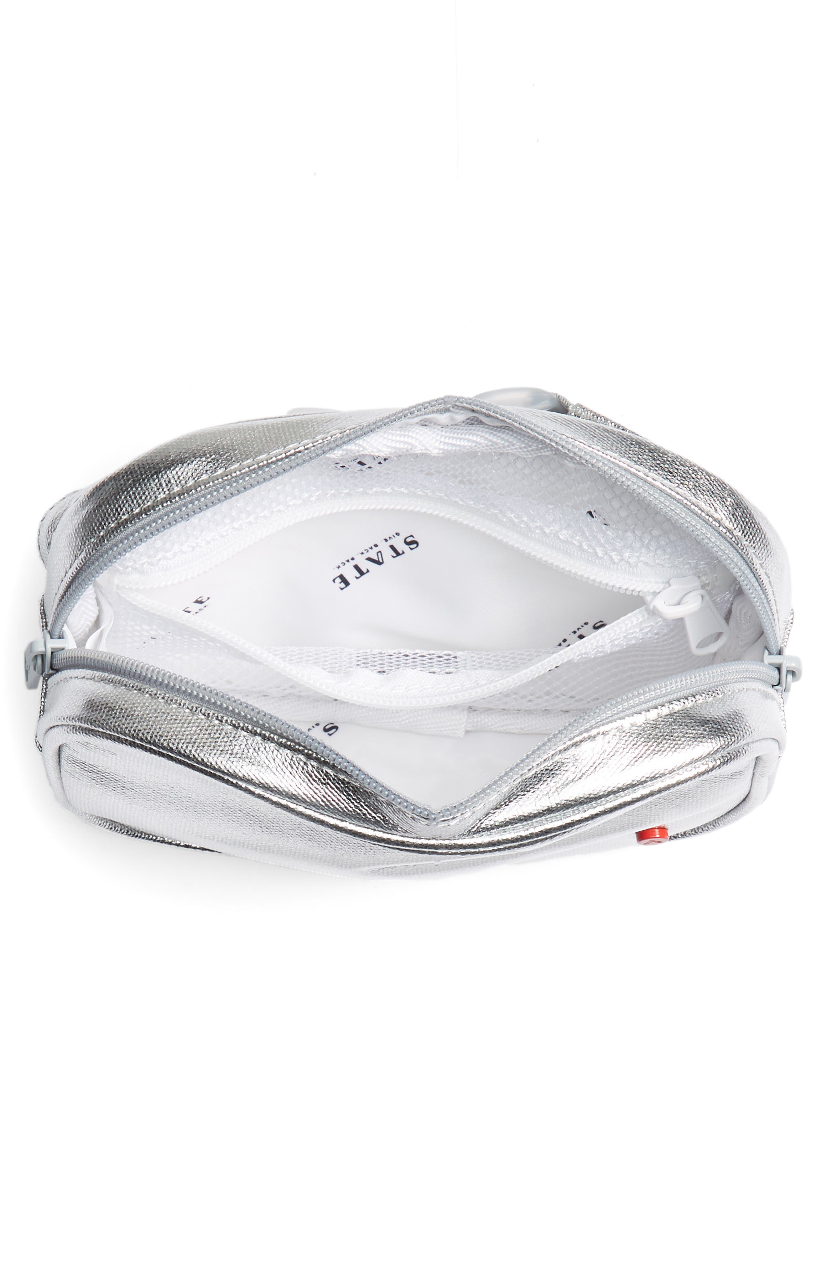 STATE Bags Crosby Metallic Belt Bag, Alternate, color, 