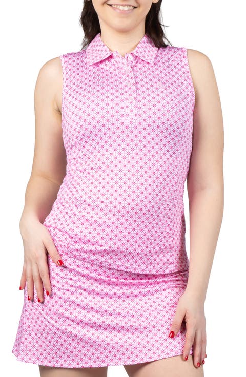 Geo Floral Polo Tank