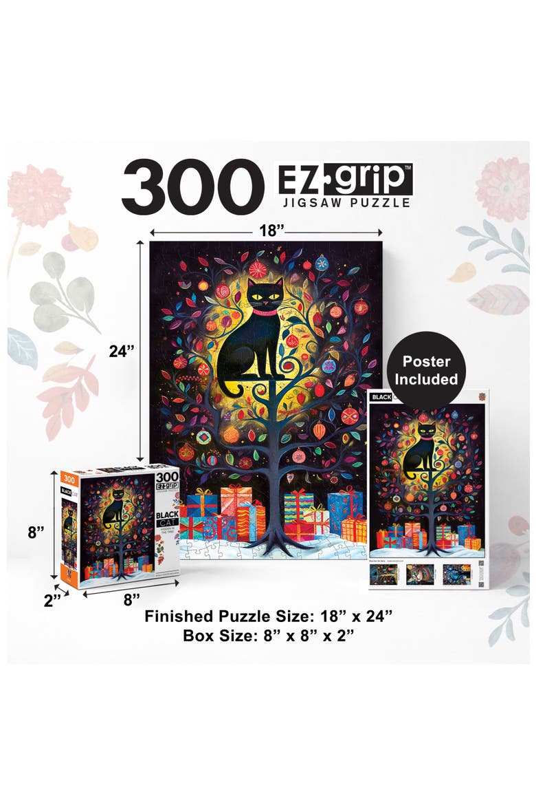 Hidden in the Tree 300 Piece Puzzle, Alternate, color, Multicolor