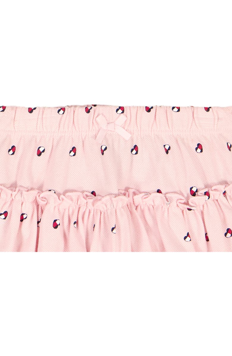 Tommy Hilfiger Tommy Heart Logo Polo & Skirt Set, Alternate, color, 