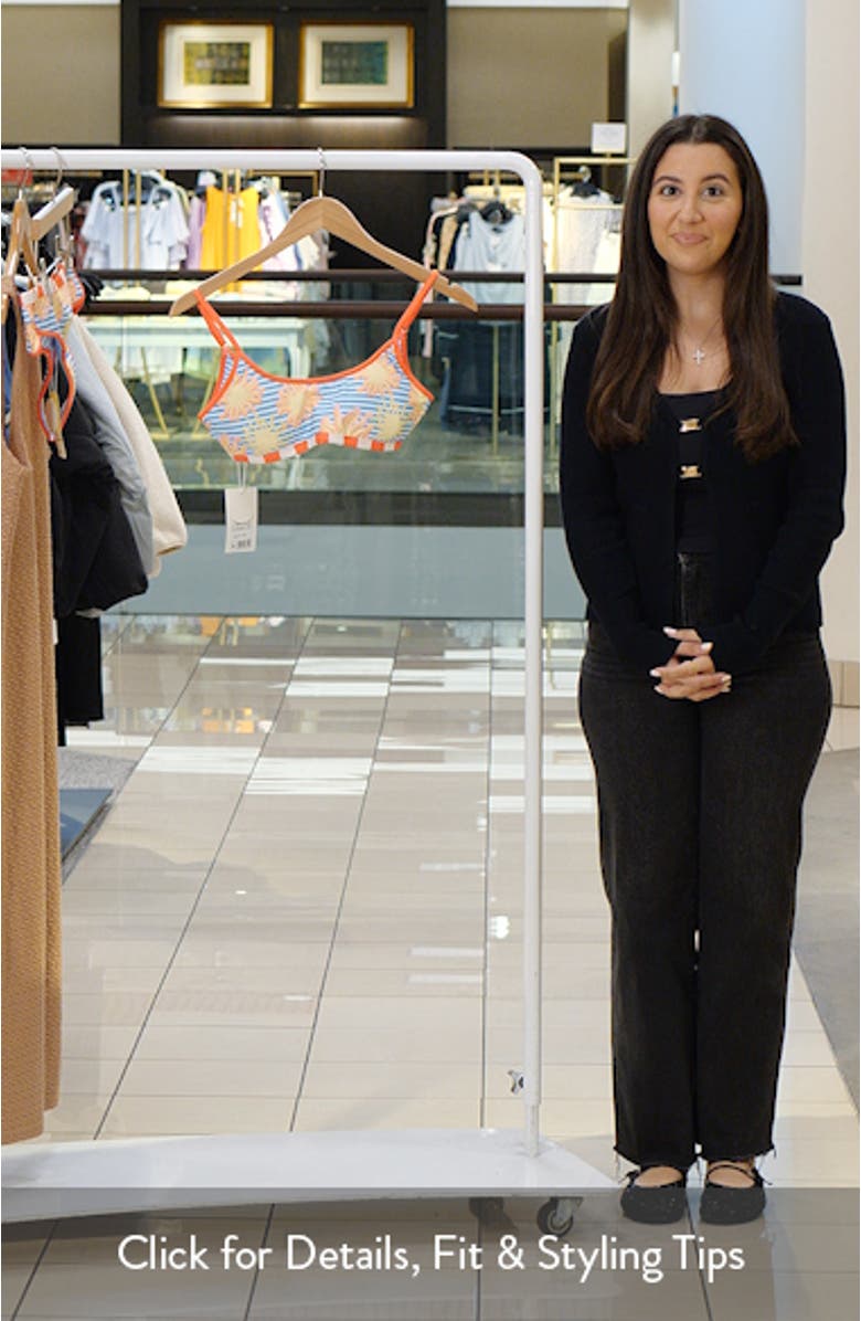 Awake in Light Lane Reversible Bikini Top, sales video thumbnail