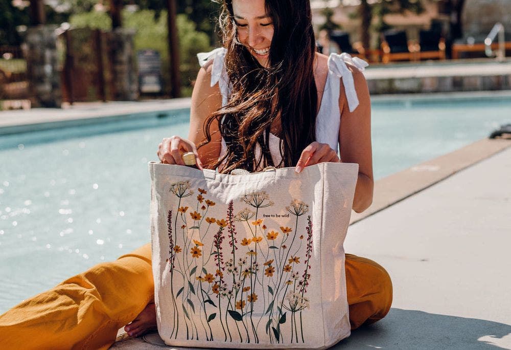 The Tote Project Free to Be Wild | Tote, Alternate, color, Mustard Yellow