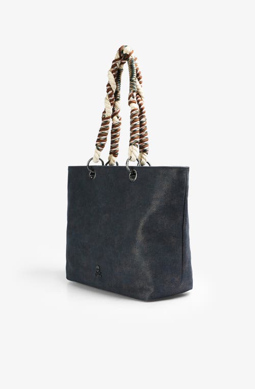 Scalpers Fab Cord Eday Bag In Blue