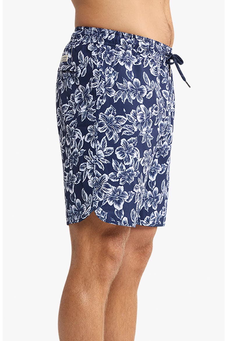 The Anchor Swim Trunks, Alternate, color, NAVY BOTANICAL