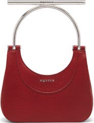 McQueen Mini T-Bar Crossbar Leather Handbag