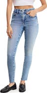 Good American Soft Tech Skinny Jeans