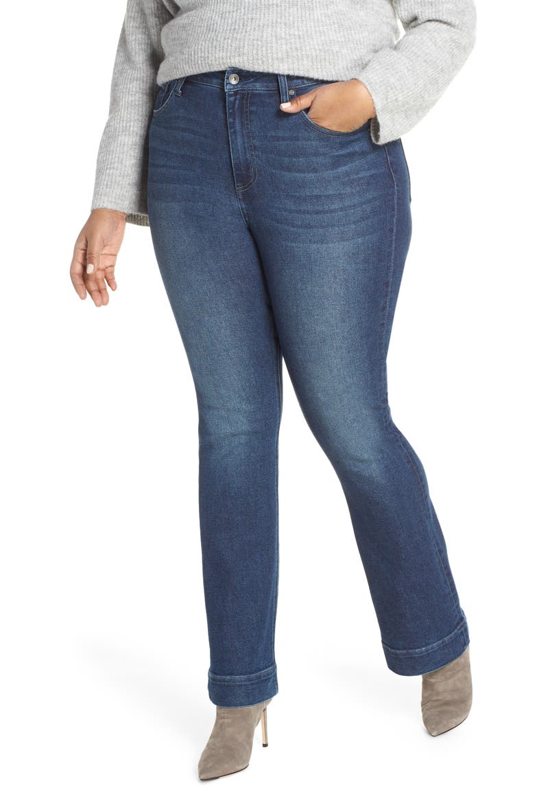 Perfect Vintage High Rise Slim Bootcut Jeans, Main, color, SILAS