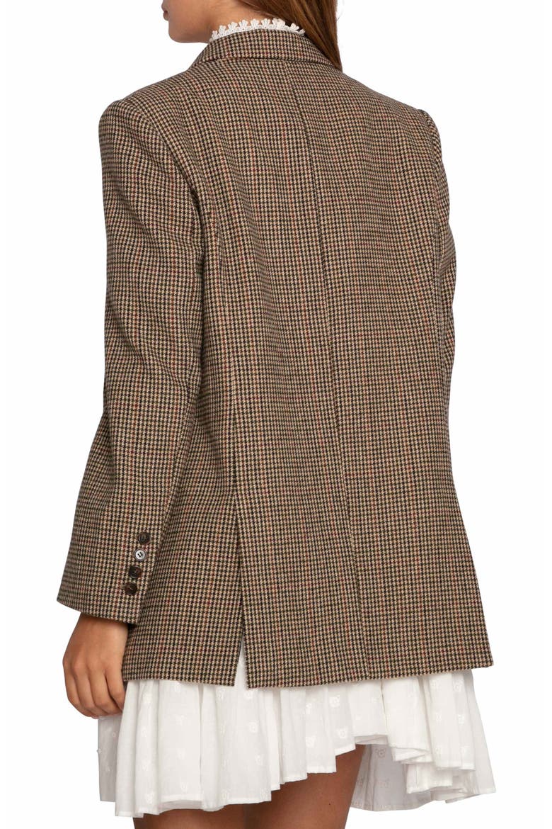 Big Brother Talk Double Breasted Blazer, Alternate, color, BEIGE