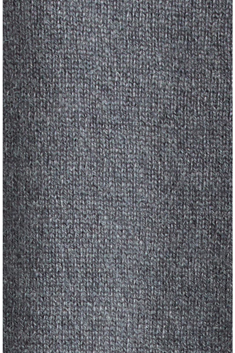 Clan Argyle Slouchy Cashmere Crewneck Sweater, Alternate, color, CRANE GREY COLOURWAY