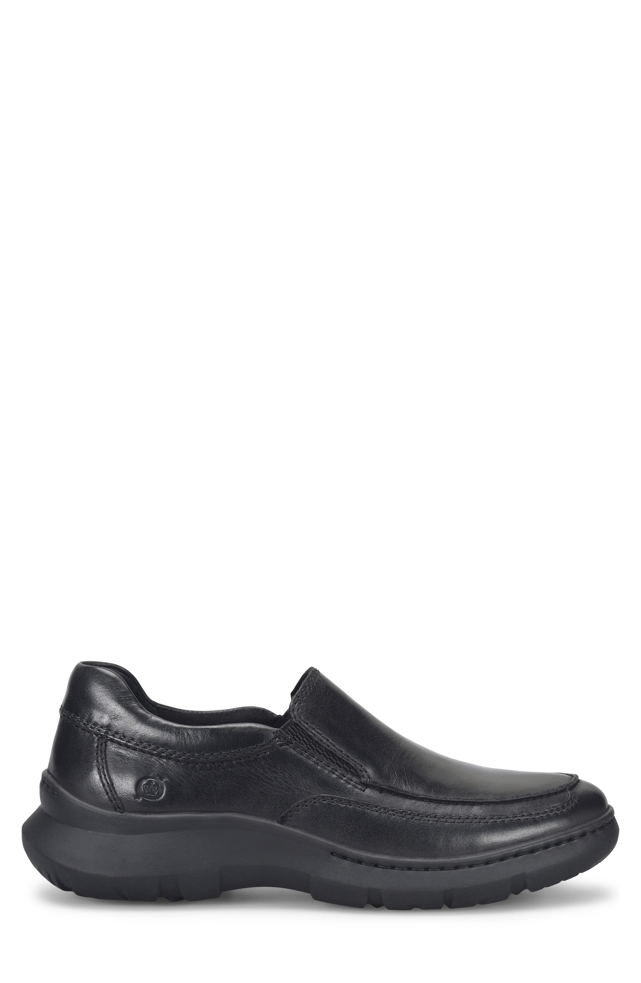 Børn Cambridge Slip-On Sneaker, Alternate, color, Black Leather