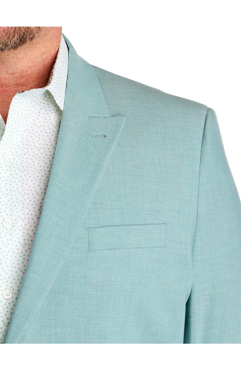 Synrgy by DXL Big & Tall Machine Washable Suit Jacket, Alternate, color, Teal