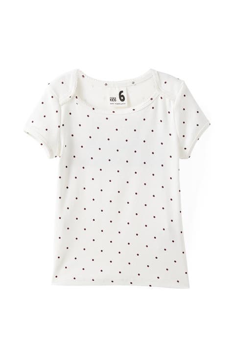 Kid's Fitted Essential Raya Square Neck Tee