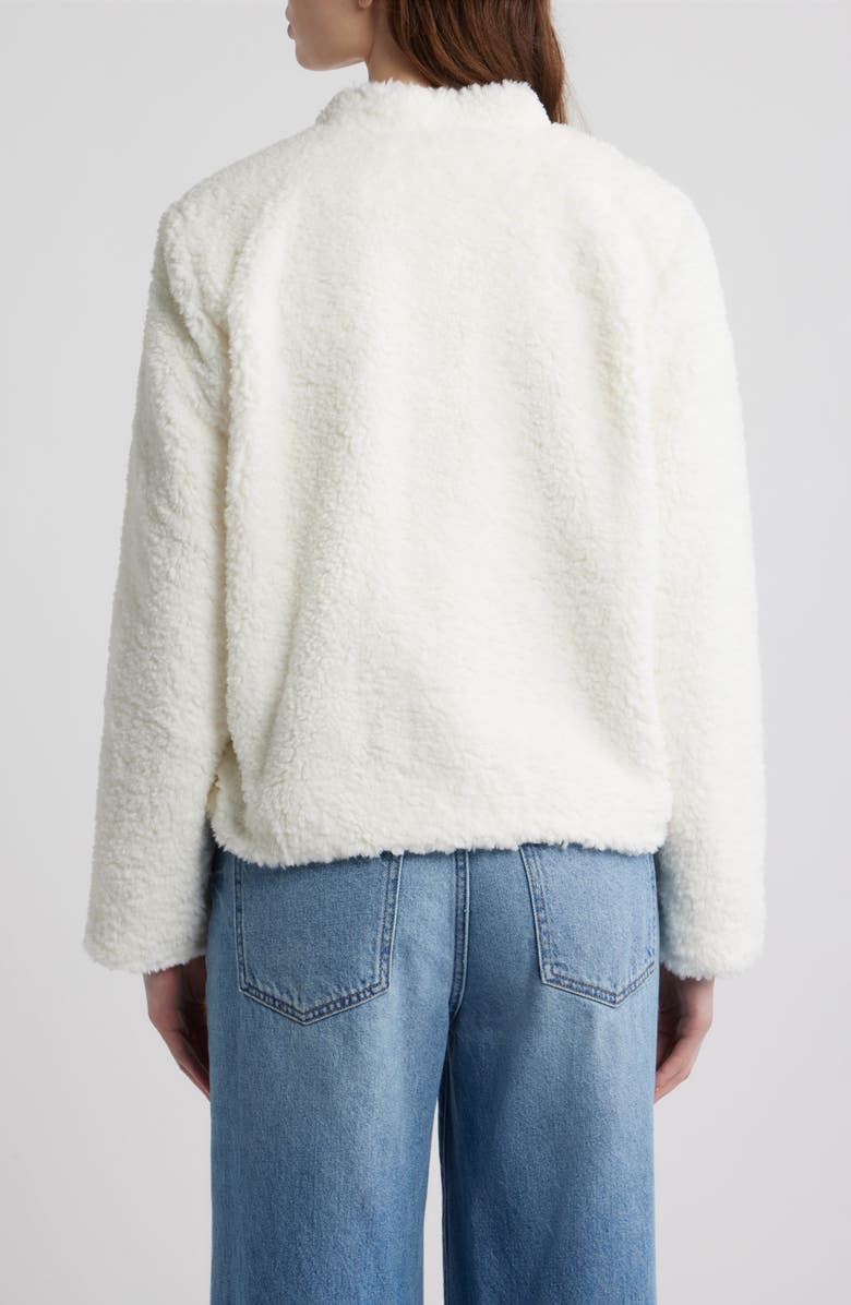 dRA Lin High Pile Fleece Jacket, Alternate, color, Ivory