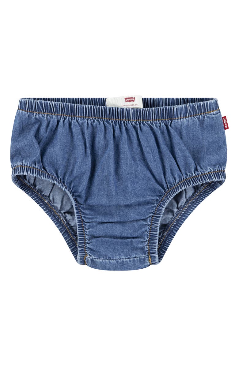 Levi's Denim Shirt Dress & Bloomers, Alternate, color,