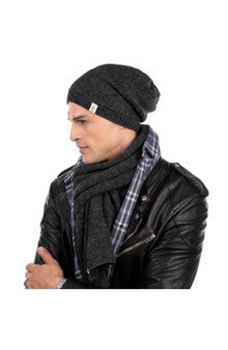 Nirvanna Designs Dekalb Slouch, Alternate, color, Black