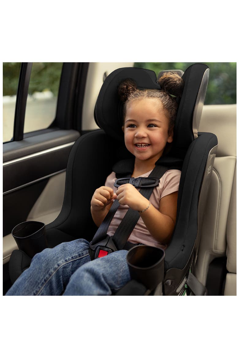 Galaxy360™ Slim Rotating Convertible Car Seat With SwivelSmooth™, Alternate, color, RAVEN BLACK