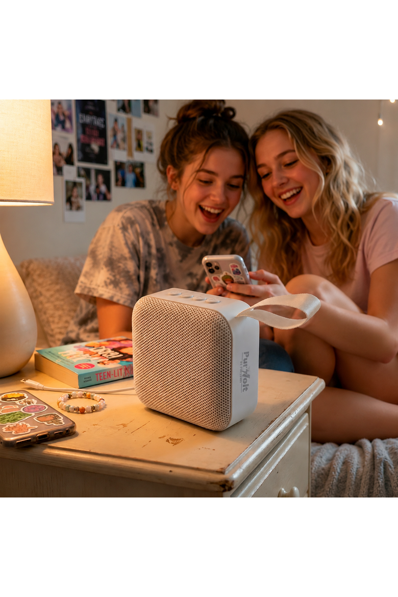 Wireless Speaker - Portable Bluetooth Sound System, Alternate, color, White